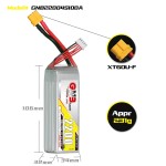 Heiße Verkäufe GaoNeng GNB 4S 2200mah 14,8 V 100C XT60 UAV RC Luft drohne LiPo Batterie Flug Hoch entladung C Bewertung Leistung